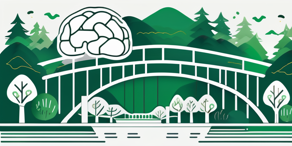 The fremont bridge in a serene setting