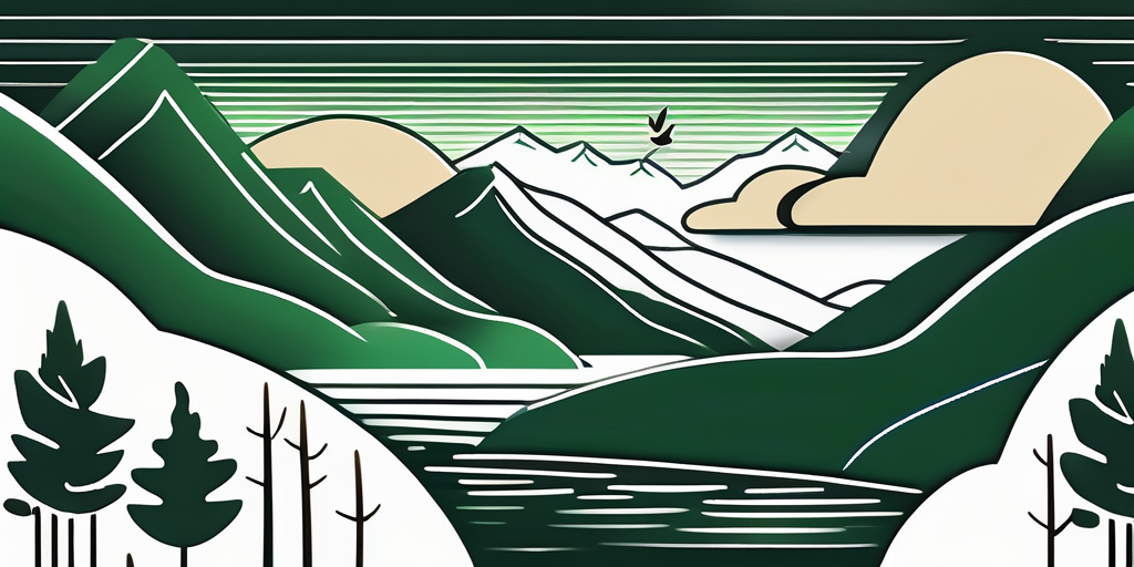 A peaceful landscape in orem