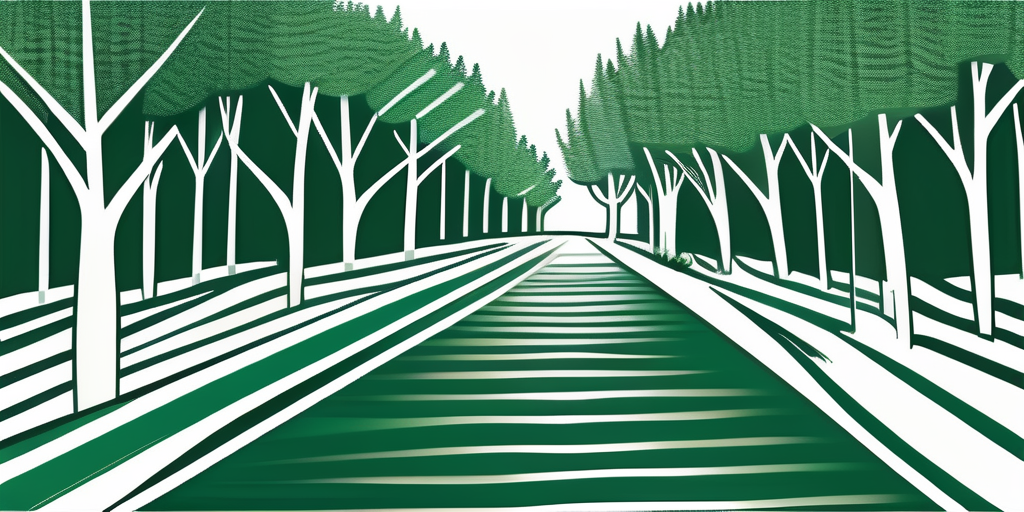 A peaceful landscape depicting orem